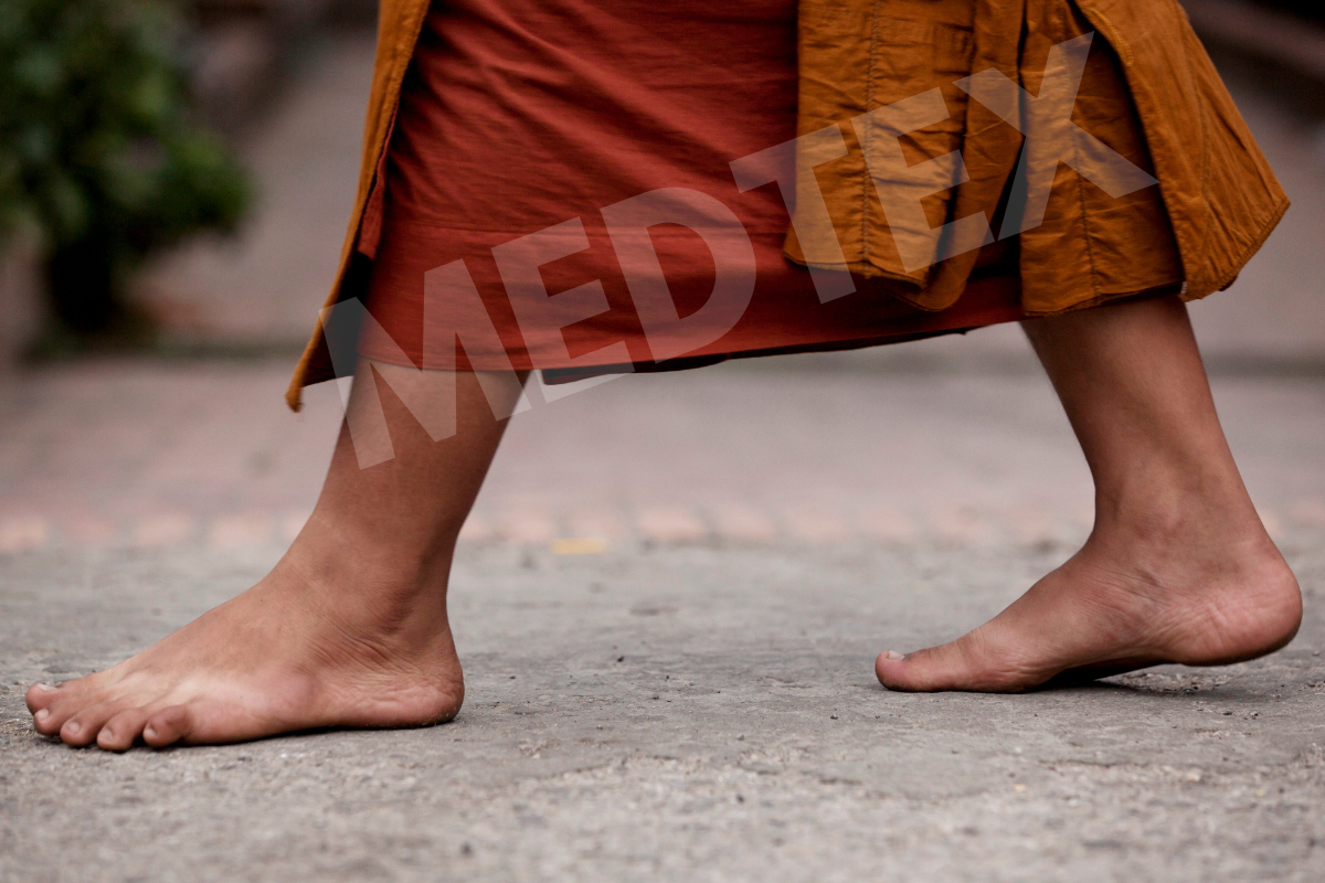 "Why You Should Avoid Walking Barefoot for Pada Yathra: Risks, Complications & Best Practices"