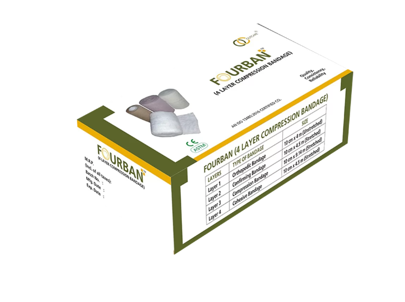 Fourban 4 Layer Compression Bandages